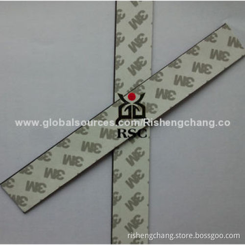 soft pvc magnet which is with self-adhesive, the size can be made according to customers's needs